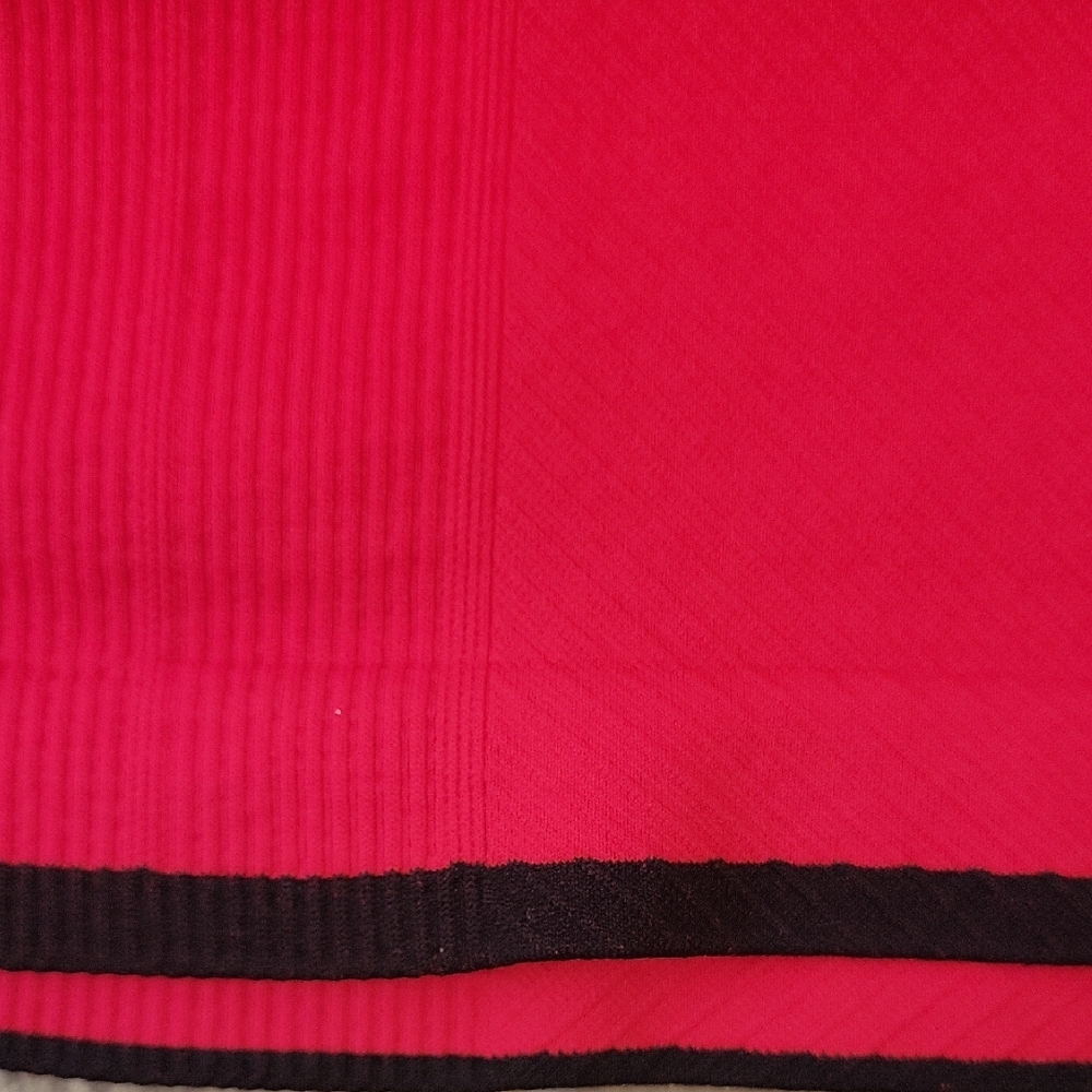 Athleta Red Ribbed Hoodie - Picture 7 of 11